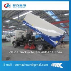 Dongfeng DLK 4*2 vacuum road sweeper truck for sales