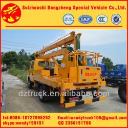 Dongfeng furuoka truck mounted aerial work platform for sales/overhead working truck/supply for water truck oil truck