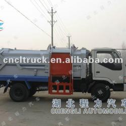 Dongfeng mini side-mounted garbage compactor truck