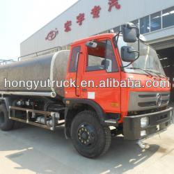 dongfeng small 6*4 8L water truck factor direct sales