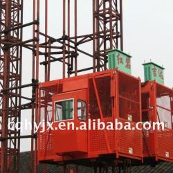 Double cage 1000kg Construction Hoist