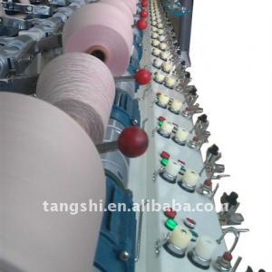 Double/Doubling winding machine for yarn rewinding waxing