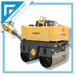 double drum mini road roller compactor