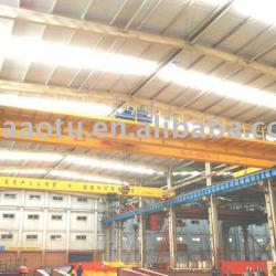 Double girder cranes with hoist trolley