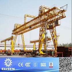 Double girder truss gantry crane