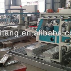 Double glass straight edge grinding machine