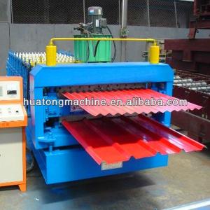 double layer corrugated roof sheet making machine