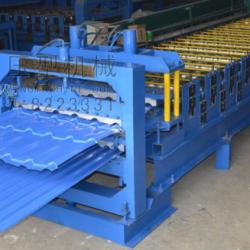 double layer machine for roof panel