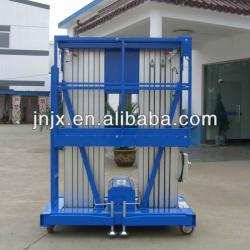 Double mast lift platform, lift table