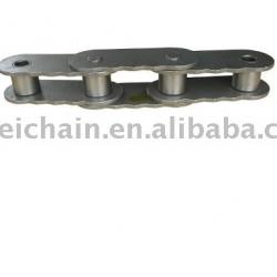Double pitch conveyor chains