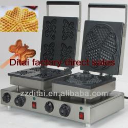 Double shapes waffle makerDT-EB-15(factory)