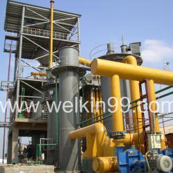 Double stage coal gas generator