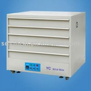 Drawer type stencil drying cabinet