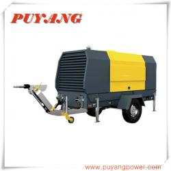 Driven By Diesel Engine compressor 24.5 kw 7bar