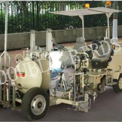 Driving Thermoplastic Pavement Marking Machine