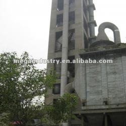 dry complete cement and clinker production plant