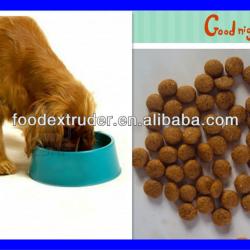 dry dog food machine by extruding