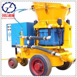 dry-type shotcrete machine safety