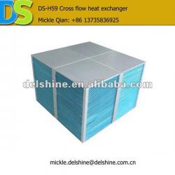 DS-H59 OEM Cross flow heat exchanger core