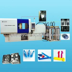 Duoble-color siliocne injection molding machine for making sex toy