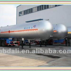 Durable Dongfeng 49.6 cbm propane tanker trailer