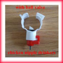 Durable poultry nipple drinking system for chicken farm