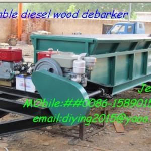 DY-WD diesel wood debarker , wood log peeling machine