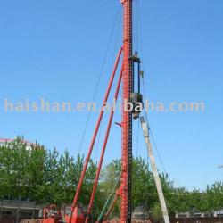 Dynamoelectric-pedrail Piling Machine