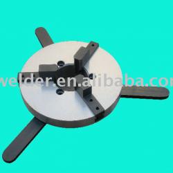 easy operate three jaw welding chuck,hand welding chuck jaw