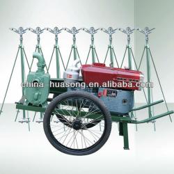 Easy operation 18hp diesel engine sprinkler irrigation machine