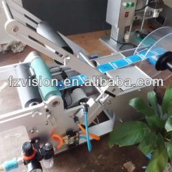 Easy Operation Desktop Semi-automatic Electric adhesive labeling machine round bottle