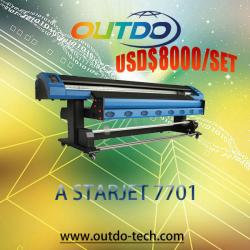 Eco solvent printer A starjet 7701 with Epson Dx7