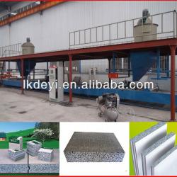 Economical gypsum board production line