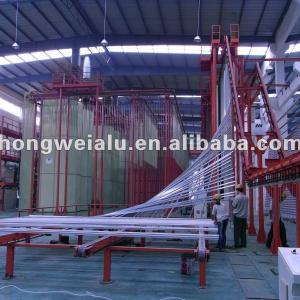 Economical Vertical Fluorocarboon Painting System