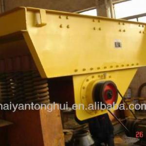 Efficient vibrating grizzly screen feeder