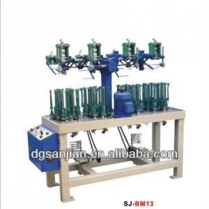 Elastic braiding machine