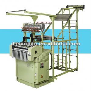 Elastic tape needle loom machine