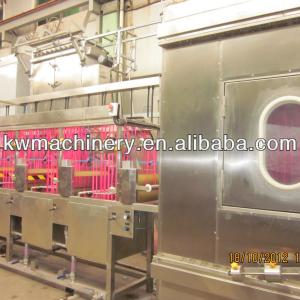 elastic tapes continuous dyeing machine