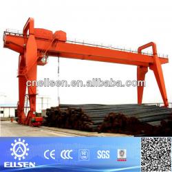 Electric double-beam gantry crane capacity