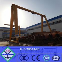 Electric hoist single girder door crane or goliath crane