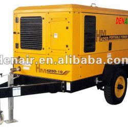 Electric Portable Screw Air Compressor 10 bar