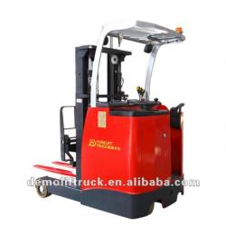 Electric reach forklift truck