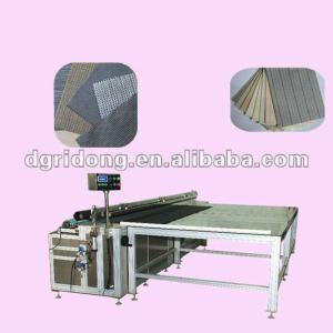 Electric roller blinds cutting table