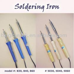 Electric Soldering Iron in Plastic Handle