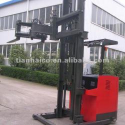 Electric Three- way pallet stacker 1 TON (3m---7.5m)