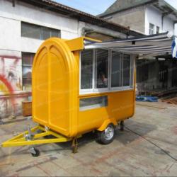 Electric tricycle food cart vending mobile food cart with wheels CE&ISO9001Approval