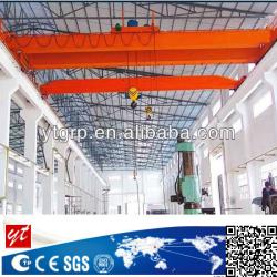 Electric trolley overhead crane 32t with end beams heavy duty