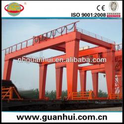 electric trolley shipyard double girder gantry crane