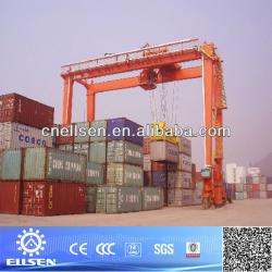 electric trolley shipyard double girder gantry crane