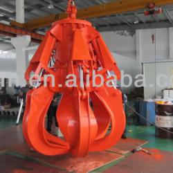 Electro-Hydraulic Orange Peel Grab bucket